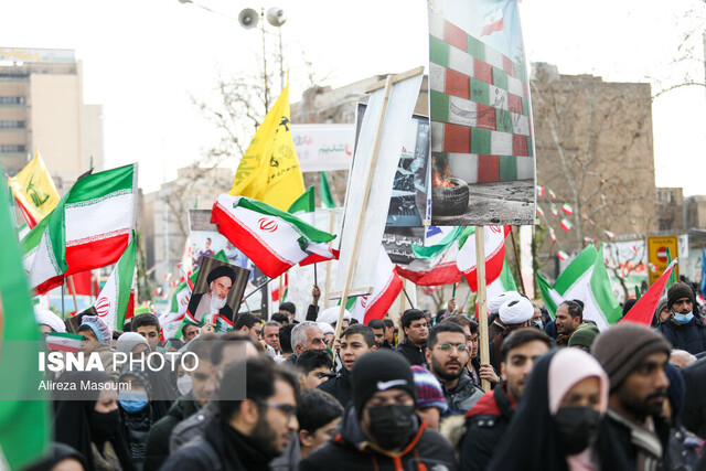 حاشیهنگاری فرهنگی از راهپیمایی ۲۲ بهمن