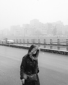 برف تهران؛ ۲۳ بهمن - خیابان پیروزی
