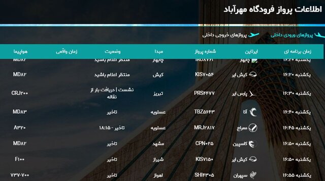 از تاخیرهای مکرر تا لغو پروازهای دو فرودگاه