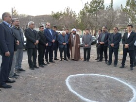 کلنگ‌زنی خانه وزنه‌برداری و افتتاح سالن وزنه برداری شهید سلیمی در رفسنجان