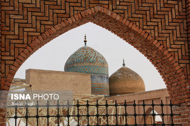 حال هوای زمستانی مجموعه جهانی شیخ صفی‌الدین اردبیلی