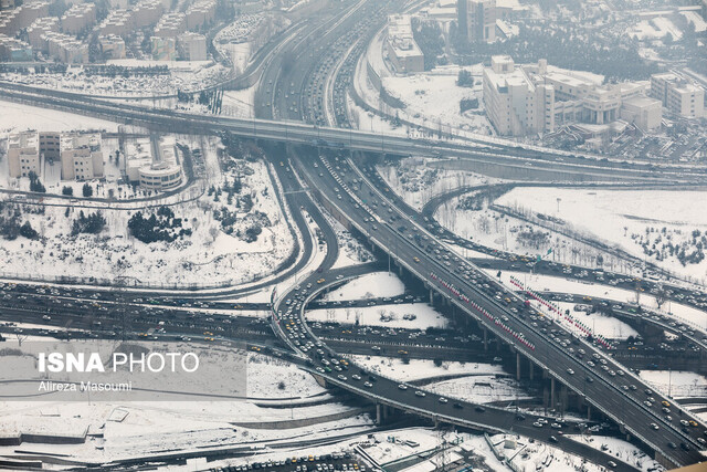 تشریح وضعیت ترافیک صبحگاهی تهران در روز سه‌شنبه