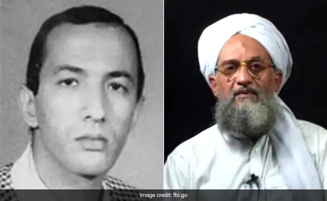 از راست: ایمن الظواهری، سیف العدل گزارش سازمان ملل: به طور کلی «سیف العدل» به عنوان رهبر القاعده شناخته میشود