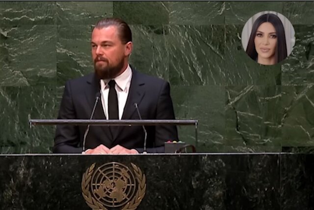 دیکاپریو با صدای کارداشیان! دیکاپریو با صدای کارداشیان!