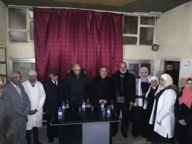 بازدید سفیر ایران از اردوگاه فلسطینیها در سوریه