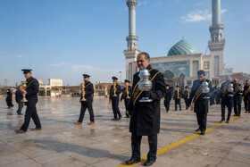 دسته عزاداری خادمین کریمه اهل بیت(س) در روز شهادت امام موسی کاظم(ع)