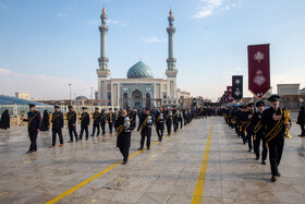 دسته عزاداری خادمین کریمه اهل بیت(س) در روز شهادت امام موسی کاظم(ع)