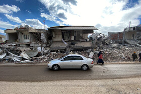 منطقه آدیامان پس از  زلزله۷/۸ ریشتری هفته گذشته در ترکیه و سوریه