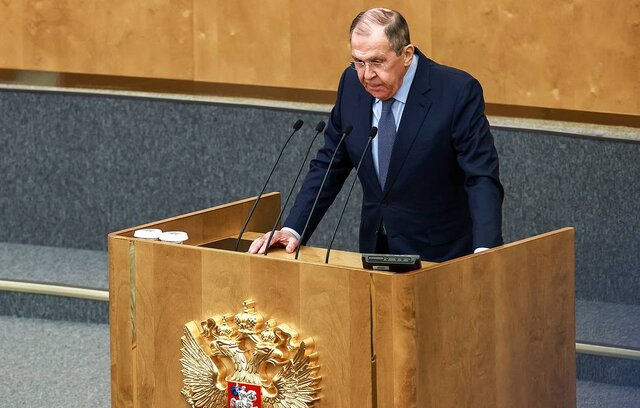 واکنش لاوروف به "اعترافات" دبیرکل ناتو در مورد جنگ اوکراین