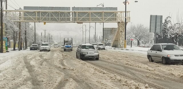 بارش سنگین هفتمین برف زمستانی در یاسوج