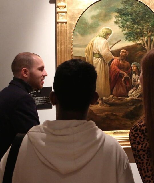 تابلونقاشی جدید حسن روحالامین برای مبعث