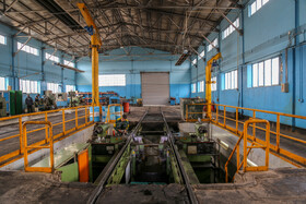 دستگاه تراش چرخ لکوموتیو (هگن شاید) در بزرگترین مرکز تعمیر و نگهداری لکوموتیو باری کشور