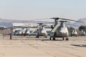 آمادگی پایگاه چهارم شکاری هوانیروز ارتش