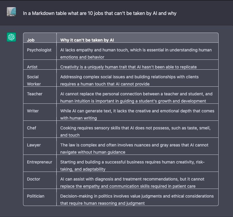 مشاغلی که توسط هوش مصنوعی تصاحب نخواهند شد