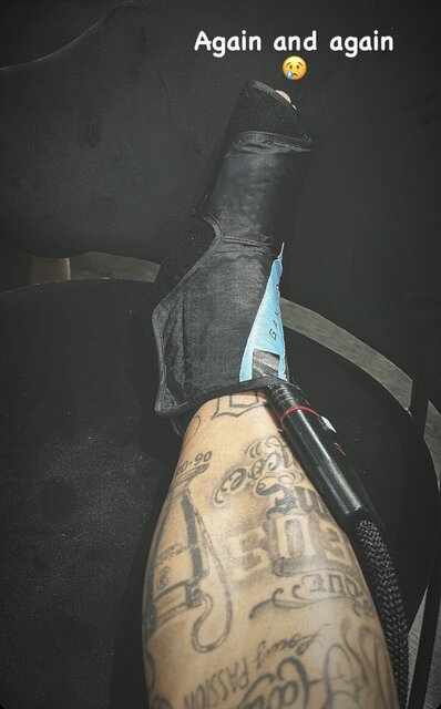 واکنش نیمار به مصدومیتش + عکس