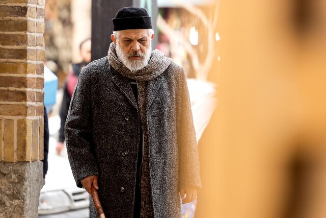 شهرام عبدلی مقابل دوربین سریال دچار عارضه مغزی نشد + تصاویر