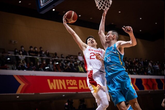 شکست نزدیک قزاقستان مقابل چین/ شانس صعود بسکتبال ایران زنده ماند شکست نزدیک قزاقستان مقابل چین/ شانس صعود بسکتبال ایران زنده ماند