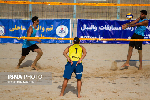 رقابت ساحلی‌بازان برتر والیبال ایران در بوشهر
