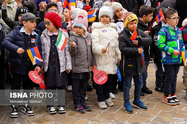 اعتراص ارامنه اصفهان به محاصره آرتساخ