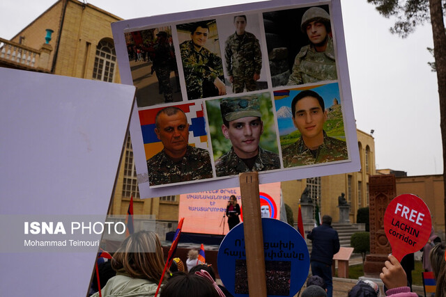 اعتراص ارامنه اصفهان به محاصره آرتساخ