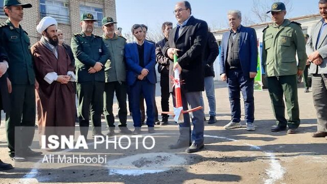 مدرسه ۹ کلاسه شبانه روزی فیرورق کلنگ زنی شد