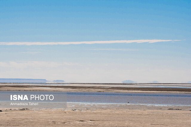 عکس آرشیوی است گزارشی از وضعیت وخیم تالاب گاوخونی