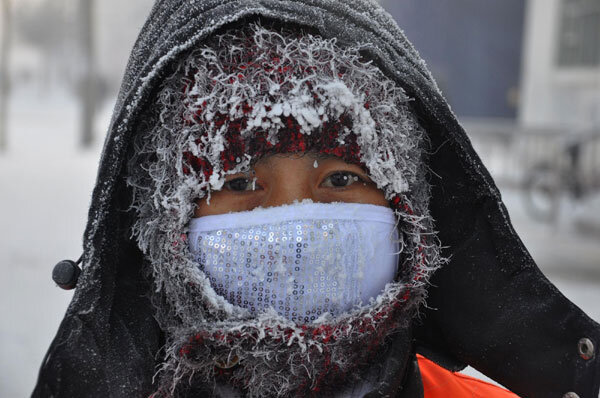 سرما و یخبندان شدید در مغولستان