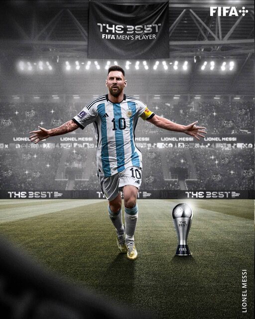 مسی مرد سال ۲۰۲۲ فوتبال جهان شد/ دایی جایزه بازی جوانمردانه فیفا را اهدا کرد