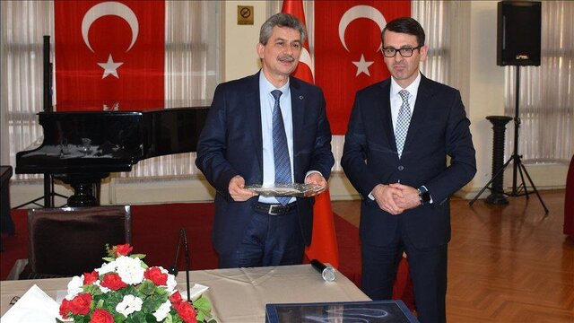 مراسم تودیع دریا اورس سفیر ترکیه در ایران تودیع سفیر ترکیه در ایران/ حجابی کرلانگیچ؛ سفیر جدید