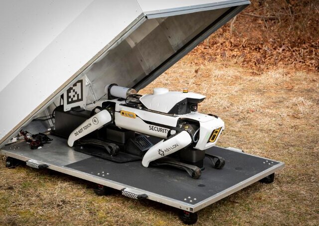 استخدام سگهای رباتیک در «ایستگاه نیروی فضایی آمریکا»