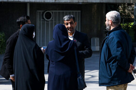 عزت‌الله ضرغامی، وزیر میراث فرهنگی، گردشگری و صنایع دستی در حاشیه جلسه هیات دولت - ۱۰ اسفند