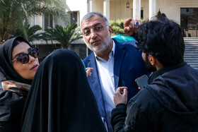 علیرضا زاکانی، شهردار تهران در حاشیه جلسه هیات دولت - ۱۰ اسفند