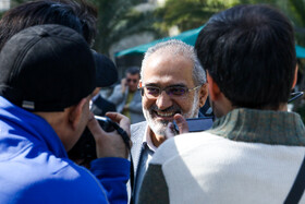 سید محمد حسینی، معاون پارلمانی رییس جمهور در حاشیه جلسه هیات دولت - ۱۰ اسفند