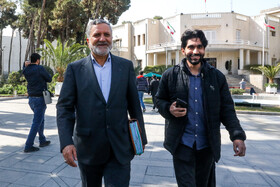 سید صولت مرتضوی، وزیر کار در حاشیه جلسه هیات دولت - ۱۰ اسفند