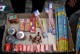 کشف ۶۲ هزار عدد مواد محترقه در آذربایجان غربی 