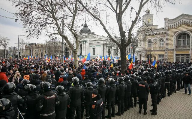 اعتراضات ضد دولتی در مولداوی به ناآرامیهای بیشتر دامن میزند