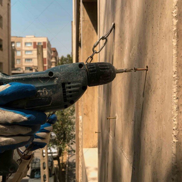 پیچ و رولپلاک سنگ نما با روشهای اصولی