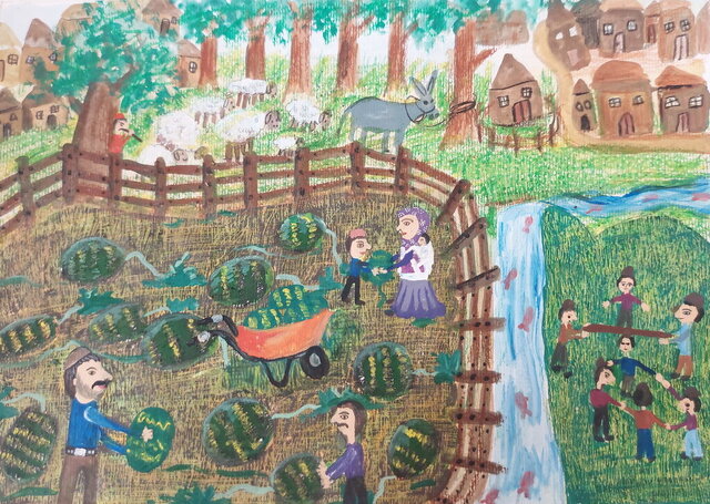 نقاشیهای برگزیده کودکان ایرانی در ژاپن را تماشا کنید