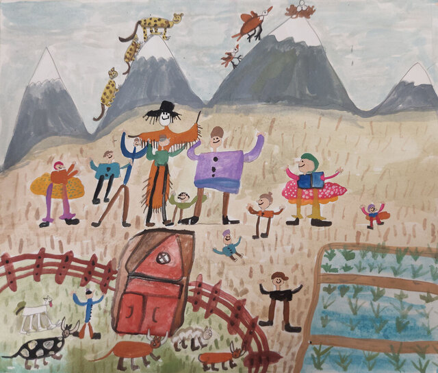 نقاشیهای برگزیده کودکان ایرانی در ژاپن را تماشا کنید