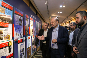 افتتاح نمایشگاه گزیدهای از دستاوردهای جهاد دانشگاهی در مجلس شورای اسلامی