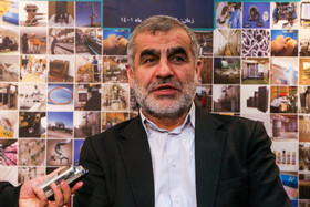 علی نیکزاد نایب رئیس مجلس شورای اسلامی در افتتاحیه نمایشگاه گزیدهای از دستاوردهای جهاد دانشگاهی در خانه ملت