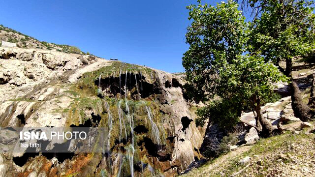 سفری به یکی از بلندترین آبشارهای ایران در کهگیلویه و بویراحمد + عکس