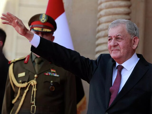 رئیس جمهوری عراق: جریان صدر داخل دولت است نه خارج از آن