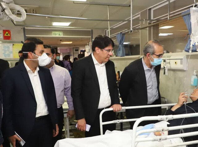 حال عمومی دانشآموزان منتقل شده به بیمارستان نمازی شیراز خوب است حال عمومی دانشآموزان منتقل شده به بیمارستان نمازی شیراز خوب است