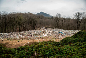 دپوی زباله در دل جنگلهای هیرکانی