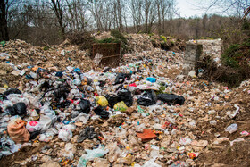 دپوی زباله در دل جنگلهای هیرکانی