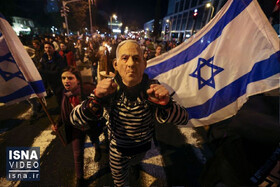 ویدیو/ معترضان اسرائیلی نتانیاهو را ترور می‌کنند؟