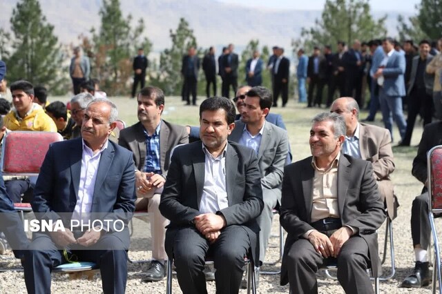 کاشت نهال در بام لرستان