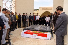 اهداء بدن استاد دانشگاه علوم پزشکی سمنان