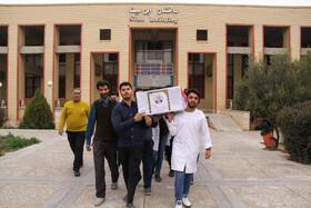 اهداء بدن استاد دانشگاه علوم پزشکی سمنان